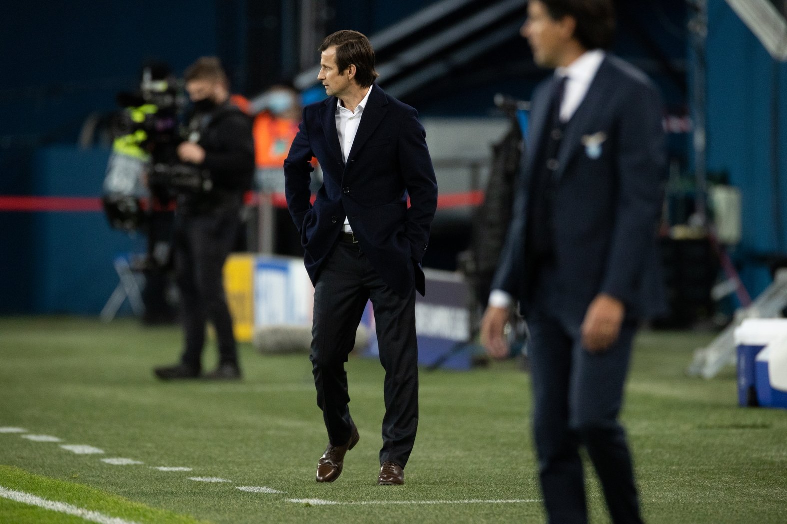 Inzaghi Al Sadd reaction: Inzaghi on the touchline (archive photo)