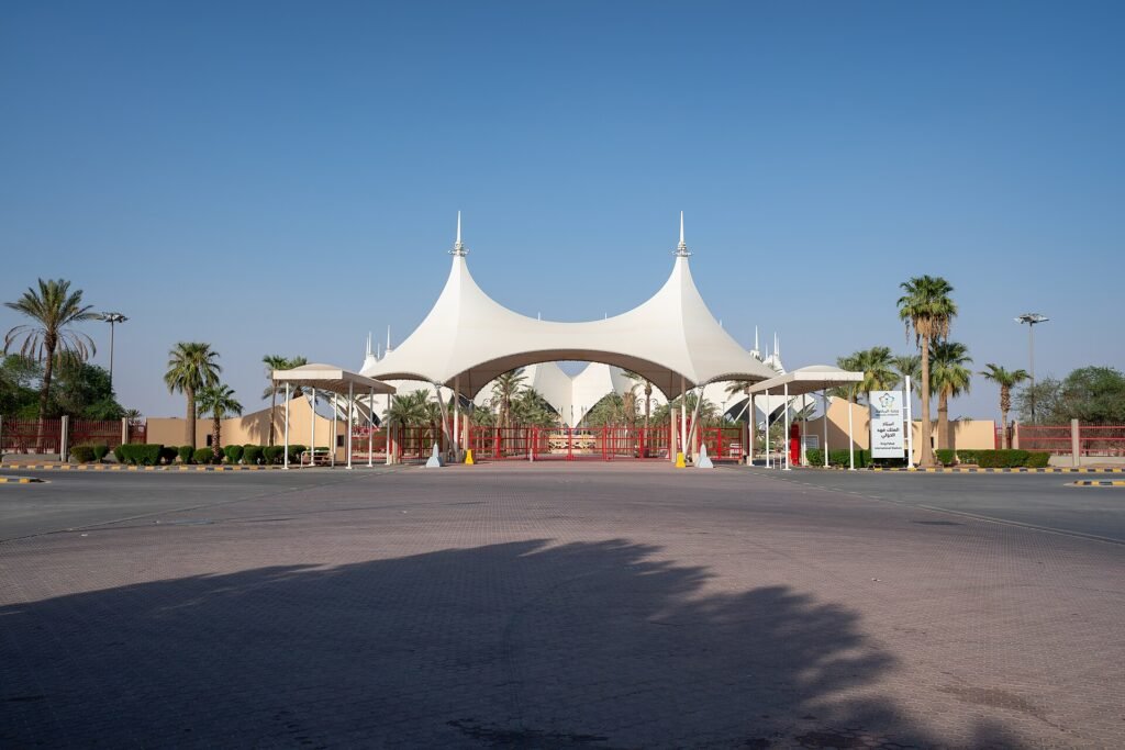 King Fahd International Stadium in Riyadh, a venue for the Riyadh derby